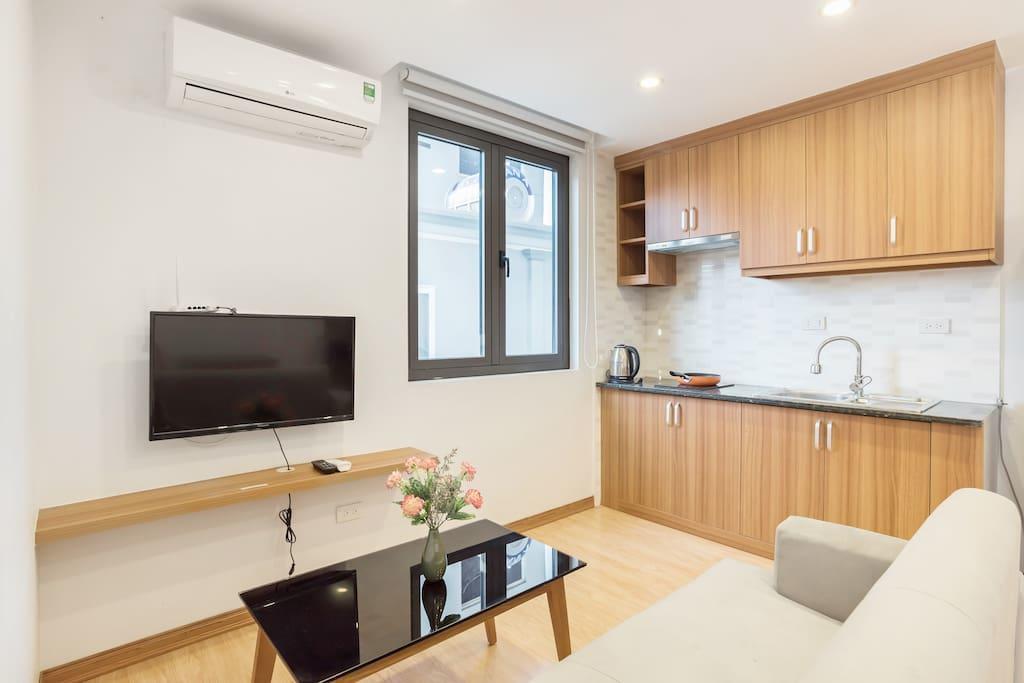 Apartamento An Nguyen Building Hanói Habitación foto